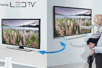 Samsung “xông đất” thị trường Việt bằng TV có chân đế đa năng