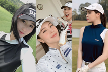 Hot girl chơi golf: Mỗi người một vẻ, mười phân vẹn mười