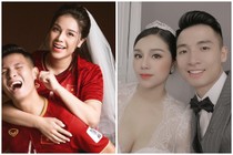 ''Tư Dũng'' khoe ảnh cưới siêu đẹp, nhan sắc nàng WAG nổi bật