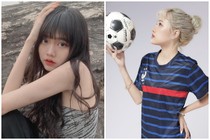 Cổ vũ Euro 2020, hot girl TikTok triệu follow gây chú ý vì điều này?