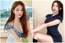 Hot girl chân dài miên man lộ gương mặt "gây nghiện"