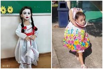 Cười "ná thở" với màn cosplay của các bé ngày Halloween 