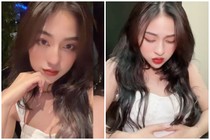 Bị đồn có bầu, hot girl Trần Thanh Tâm làm clip đính chính