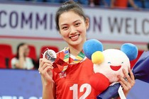 Hình ảnh đời thường của 4 hoa khôi bóng chuyền tại SEA Games 31