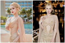 Hot girl Xoài Non đẹp mê khi xuất hiện tại thảm đỏ thời trang