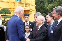 Toàn cảnh lễ đón chính thức Tổng thống Mỹ Joe Biden tại Hà Nội