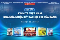 Ngày 12/12, tổ chức "Diễn đàn Kinh tế Việt Nam qua nửa nhiệm kỳ Đại hội XIII của Đảng"