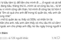 Vợ bầu cho 500k, chồng đi nhậu, nói thế nào mà vợ hiểu lầm?