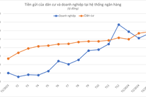 Tiền gửi của người dân tăng liên tục lập kỷ lục mới