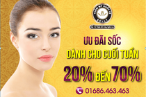 Thẩm mỹ Quốc tế Bally ưu đãi tới 70% dịp cuối tuần 