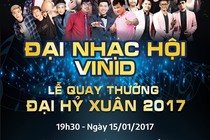 Giám khảo The Voice 2017 ganh đua tại Đại nhạc hội đón xuân