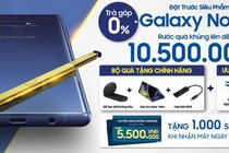 1.700 voucher nghỉ dưỡng 5 sao tặng khách đặt mua Samsung Galaxy Note 9