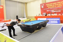 Nước tăng lực Number 1 đồng hành cùng giải Billiards Carom 3 băng quốc tế