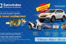 Cơ hội trúng ô tô nhân kỷ niệm 18 năm thành lập Eurowindow