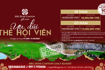 Ưu đãi hấp dẫn nhân dịp khai trương sân BRG Rose Canyon Golf Resort