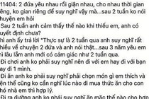 Cô gái bị bạn trai chia tay vì loạt lí do dài như sớ Táo quân