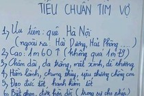 Quay như chong chóng với 12 tiêu chuẩn chọn vợ Hà Nội