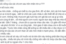 Cô vợ hào hứng truyền bí kíp hôn nhân viên mãn 