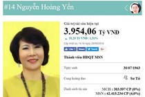 Vợ chủ tịch Masan sở hữu 4.000 tỷ đồng có lọt top 10 người giàu nhất VN?