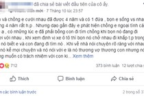 Vợ trải lòng nỗi đau khi bế con đi khắp thành phố tìm chồng ngoại tình