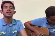 Sau sân cỏ, Hồng Duy U23 thể hiện tài lẻ "đốn tim" fan