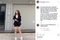 Hotgirl Hàn Hằng bị 'ném đá' vì PR thuốc tăng chiều cao 3 cm/tháng