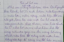 Nhóc tiểu học tả bố siêu lầy, đọc xong ôm bụng cười