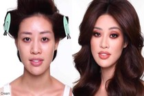 Khánh Vân gây "sốc toàn tập" với hình ảnh trước và sau khi make-up