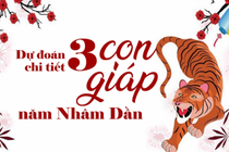 Nhâm Dần 2022 dự báo có 3 con giáp gánh lộc về nhà