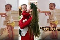 Hà Hồ ngỡ ngàng khi thấy con gái Lisa nói trời ơi rõ to