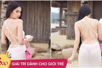 Ngọc Trinh, H'Hen Niê mặc váy lưới tưởng không hở mà hở không tưởng