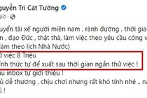 Tuyển tài xế, Cát Tường bị dân mạng la ó 'trả lương quá thấp'