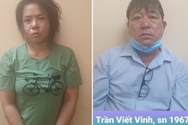 Thơm và Vinh tại cơ quan công an