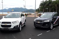 Soi tính năng mới Chevrolet Captiva 2014 tại VN