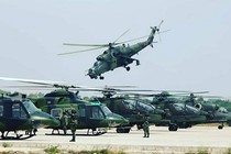 Bay quá thấp, trực thăng Mi-35 gây tan nạn ở Indonesia