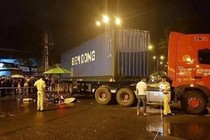 Đang đi làm, thanh niên quê Quảng Trị bị container tông chết