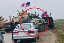 Thiết giáp Mỹ nào suýt bị xe bọc thép BTR-82A của Nga tông trúng ở Syria?