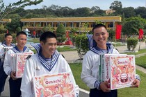 Omachi mang không khí xuân rạng rỡ đến với Trường Sa