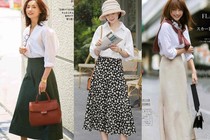 Cách phối sơ mi trắng phong cách retro sang xịn, hợp trend