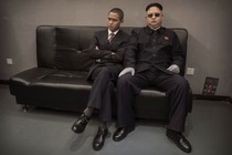 Phát sốt bản sao Obama và Kim Jong Un đóng phim chung