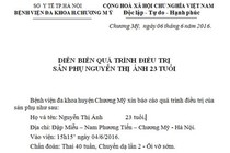 Công bố nguyên nhân​ sản phụ tử vong sau sinh ở Chương Mỹ