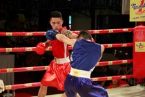 Trận thắng nhàn hạ của võ sĩ boxing Hà Nội