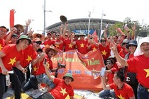 CĐV Việt Nam “hâm nóng” trận đấu U20 Việt Nam-U20 Honduras