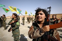 Ảnh: Những “bóng hồng” góp phần đánh đuổi IS khỏi Raqqa