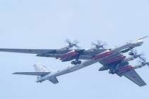 Cận cảnh Tu-95MS Nga mang tên lửa hành trình không kích Syria