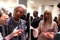 Ivanka Trump “lạc lõng” trò chuyện với lãnh đạo G20