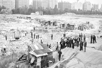 Khu ổ chuột Hooverville giữa lòng New York thời Đại suy thoái