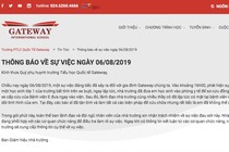 Học sinh lớp 1 trường GateWay tử vong: Nhà trường sợ trách nhiệm hay hành xử non kém?