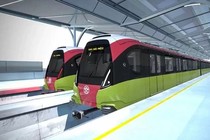 Tàu metro Nhổn - Ga Hà Nội sẽ chạy trung bình 35 km/h 