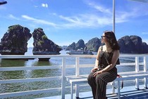 Hòn trống mái Vịnh Ha Long nguy cơ sạt lở, biến dạng